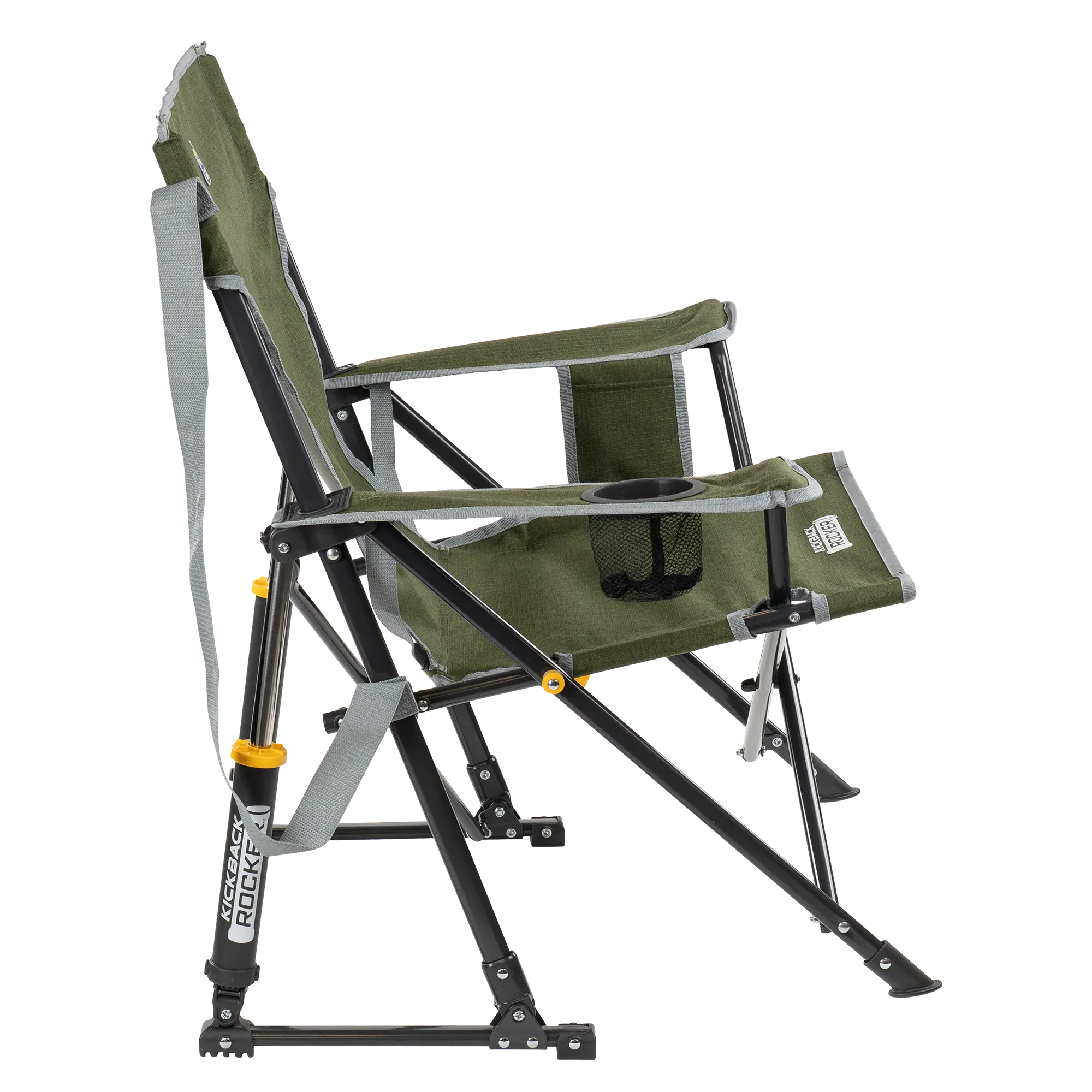 Heavy Duty Kickback Rocker - Outdoor Rocking Chairs with Dynamic Comfort Edge Detail