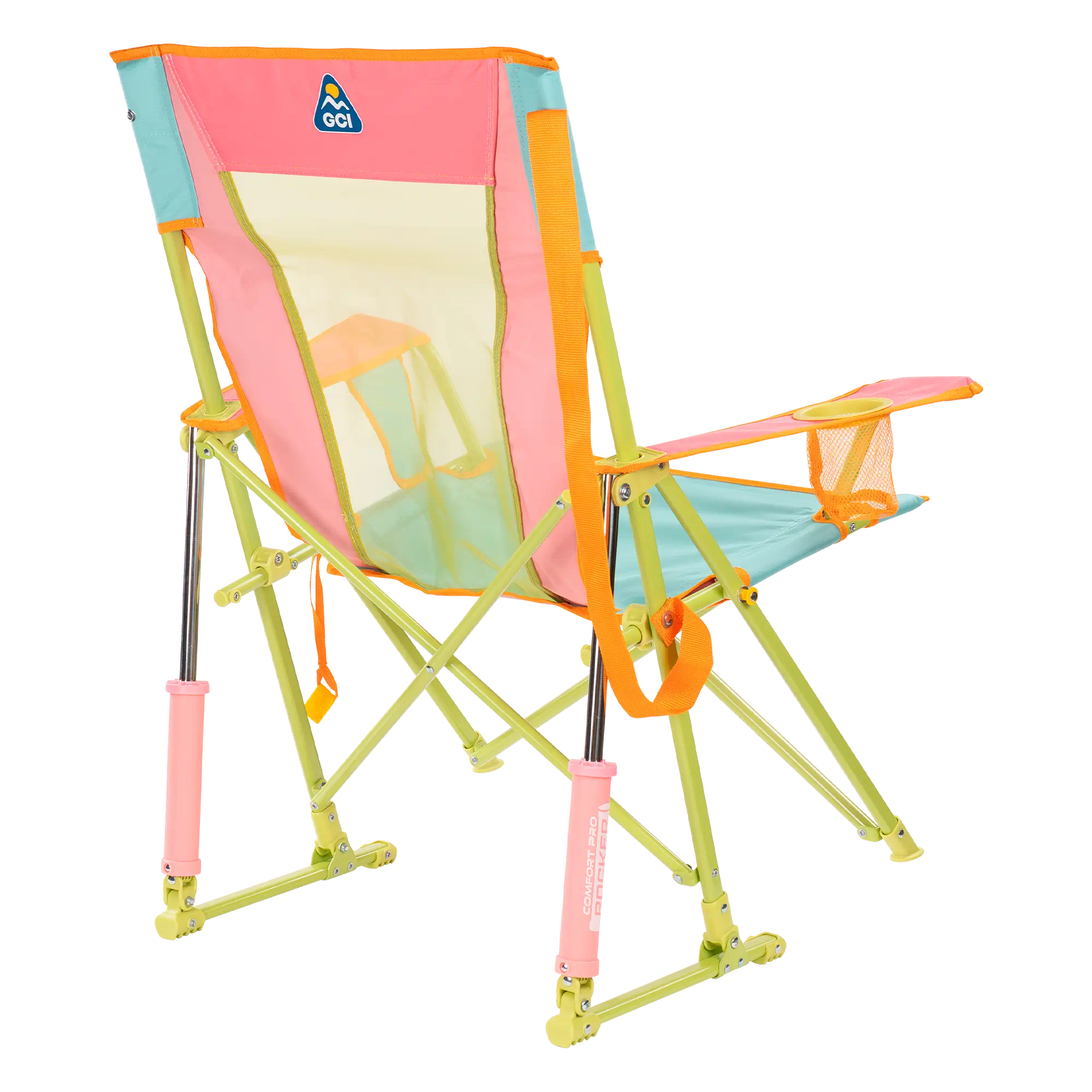 Foldable Comfort Pro Rocker - Rocker Chair for Camping & Lawns Detail