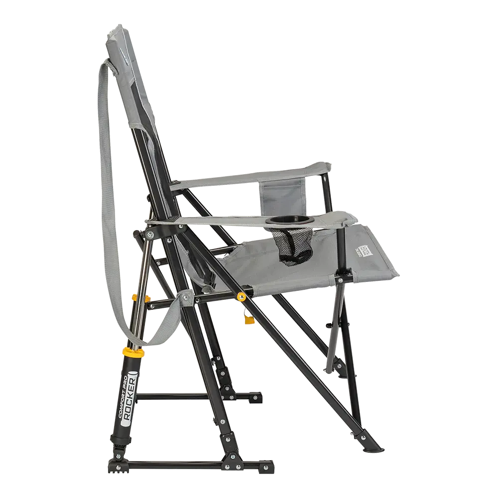 Foldable Comfort Pro Rocker - Rocker Chair for Camping & Lawns Detail