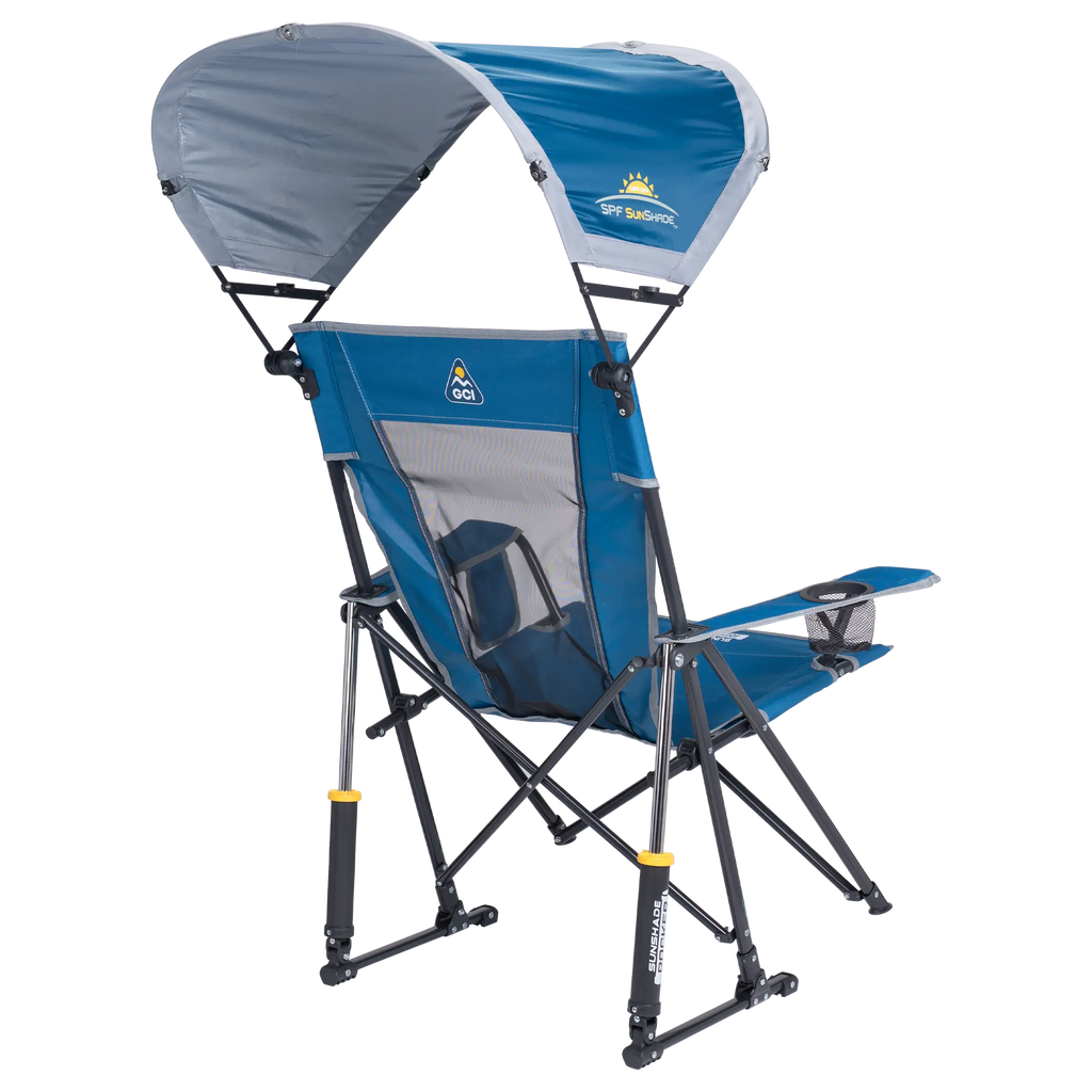 Heavy Duty SunShade Rocker - Rocker Chair for Camping & Lawns Detail