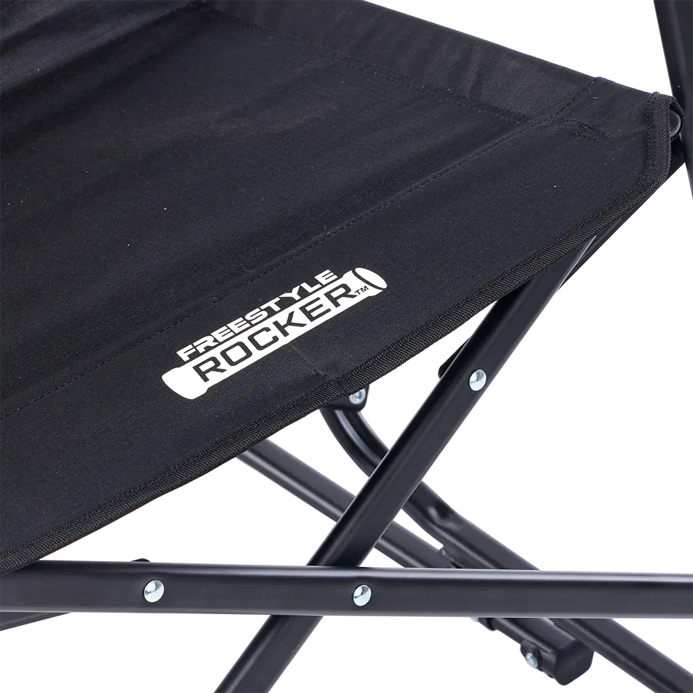 Ultra-Comfortable Freestyle Rocker Elite - Folding Rocking Chair - Perfect for Tailgating Detail