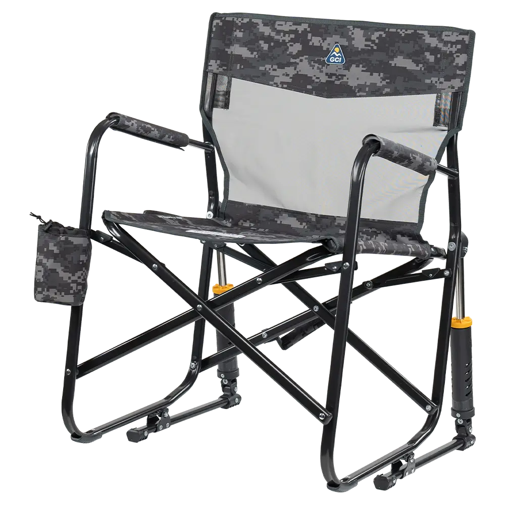 Ultra-Comfortable Freestyle Rocker Elite - Folding Rocking Chair - Perfect for Tailgating Detail