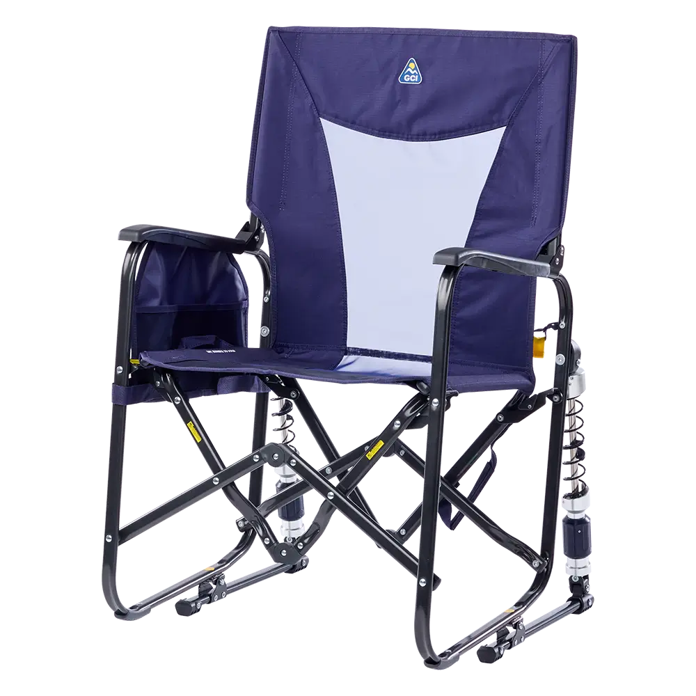 Foldable Adjustable Rocker - Outdoor Rocking Chairs with Dynamic Comfort Edge Detail