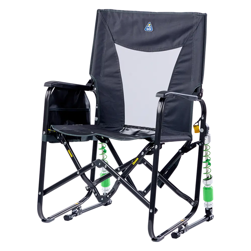 Foldable Adjustable Rocker - Outdoor Rocking Chairs with Dynamic Comfort Edge Detail