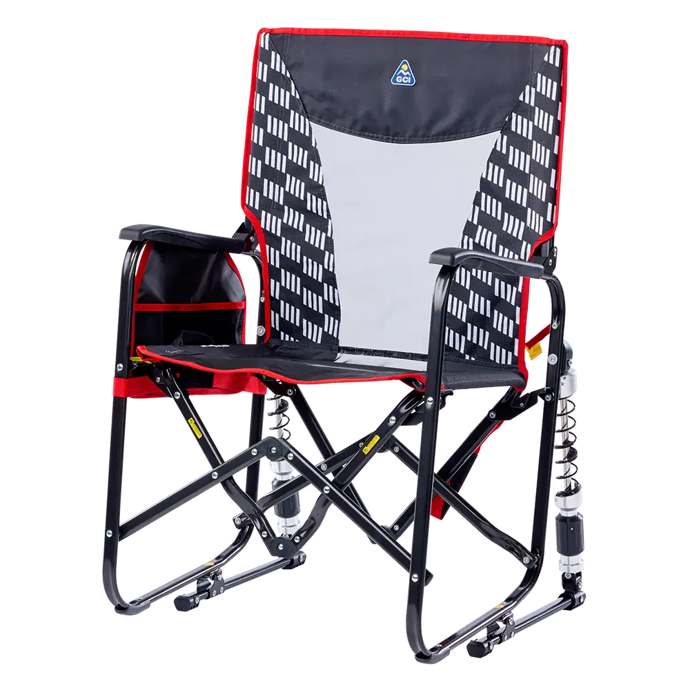 Foldable Adjustable Rocker - Outdoor Rocking Chairs with Dynamic Comfort Edge Detail