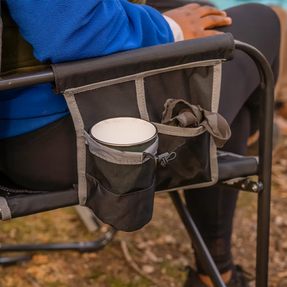 Premium All-Weather Freestyle Rocker XL - Camp Rocker Chair for Fishing & Beach Trips Detail