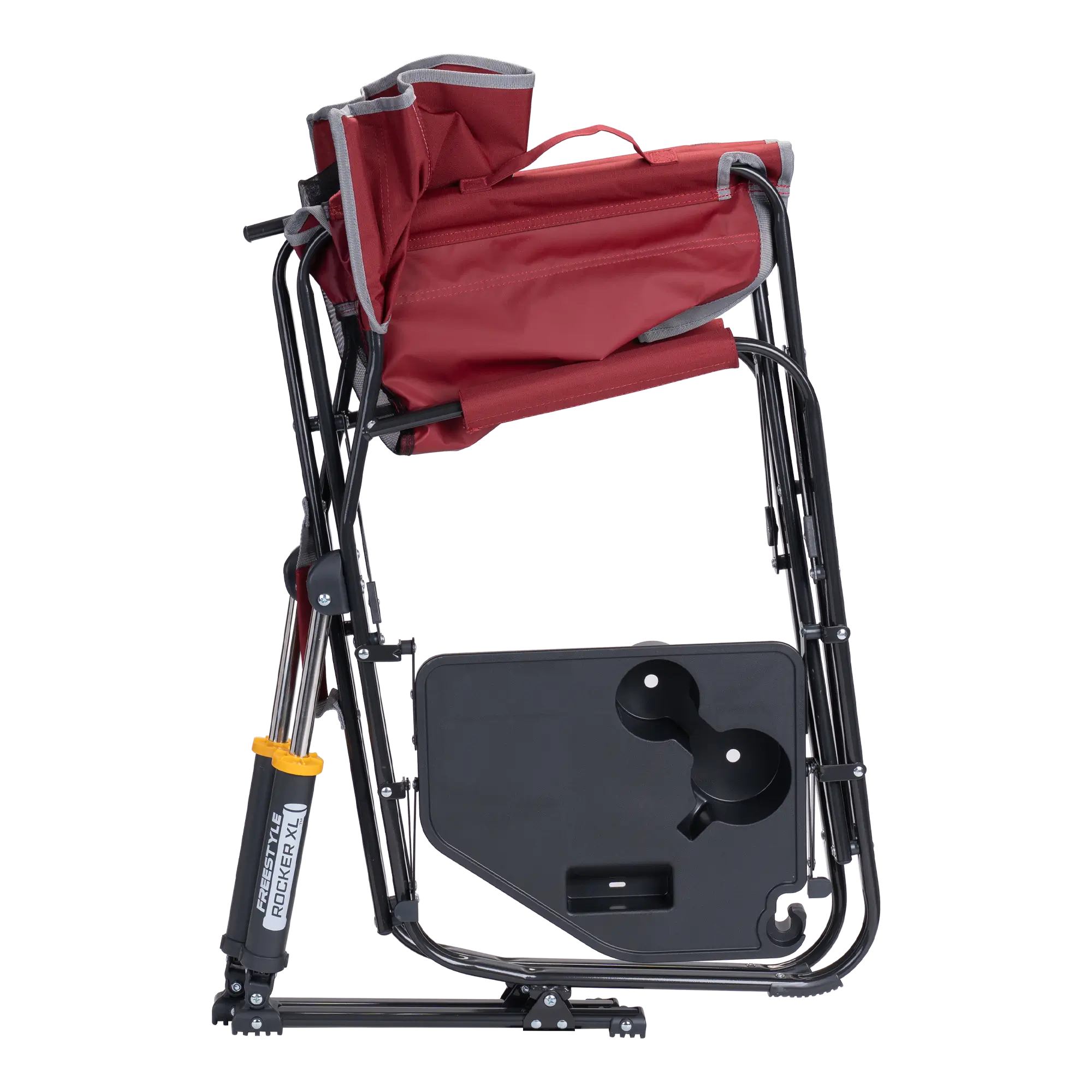 Foldable Freestyle Rocker XL with Side Table - Rocker Chair for Camping & Lawns Detail