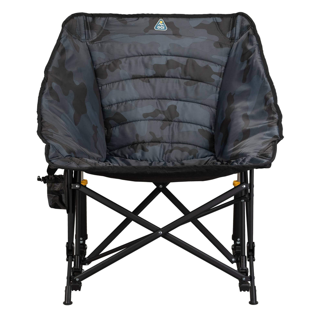 Heavy Duty Puff Rocker - Folding Rocking Chair - Perfect for Tailgating Detail
