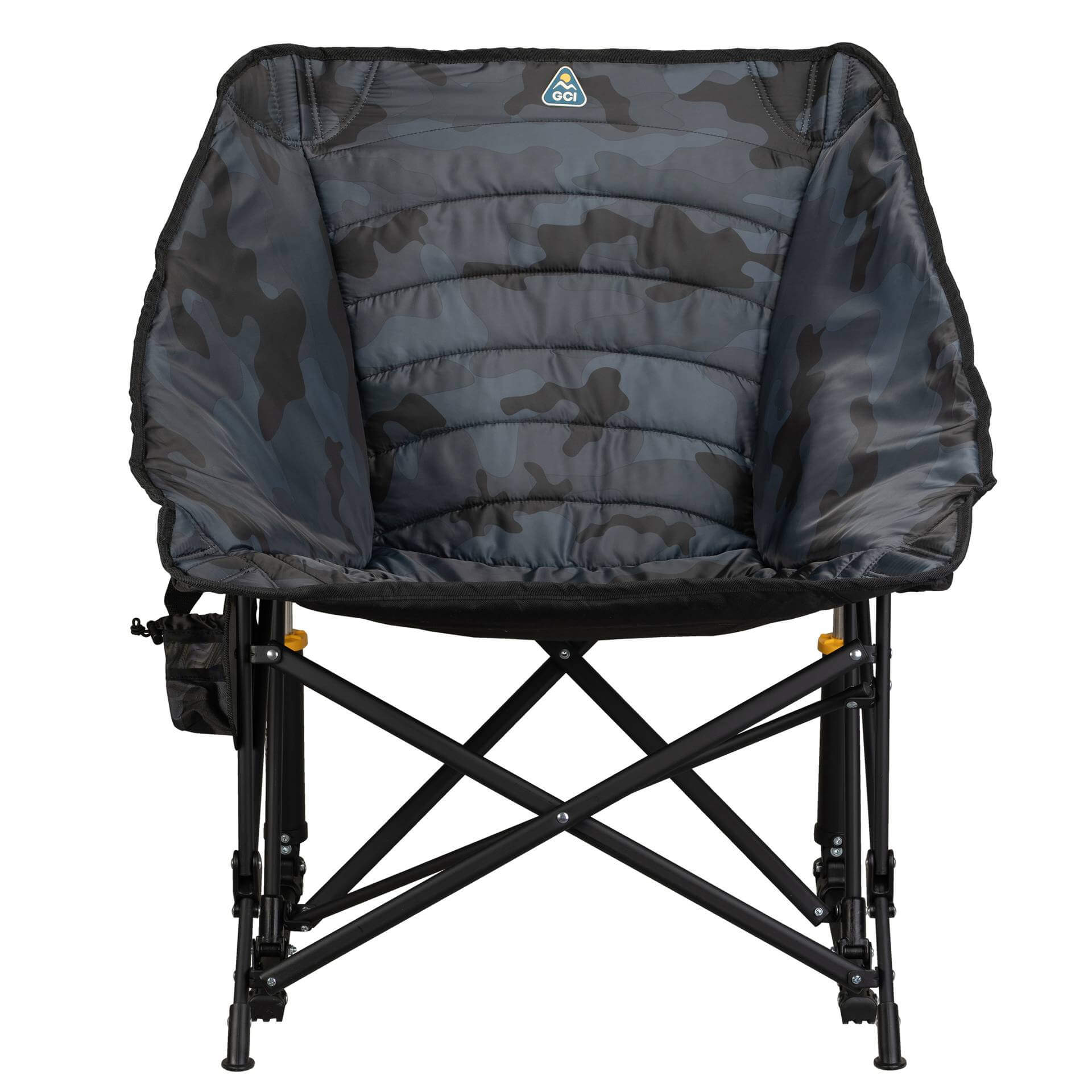 Heavy Duty Puff Rocker - Folding Rocking Chair - Perfect for Tailgating Detail