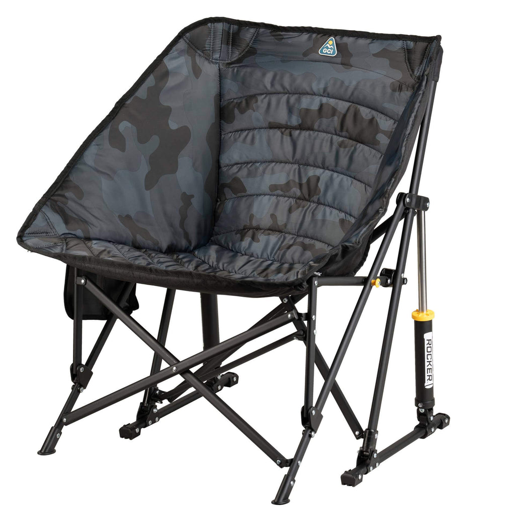 Heavy Duty Puff Rocker - Folding Rocking Chair - Perfect for Tailgating Detail