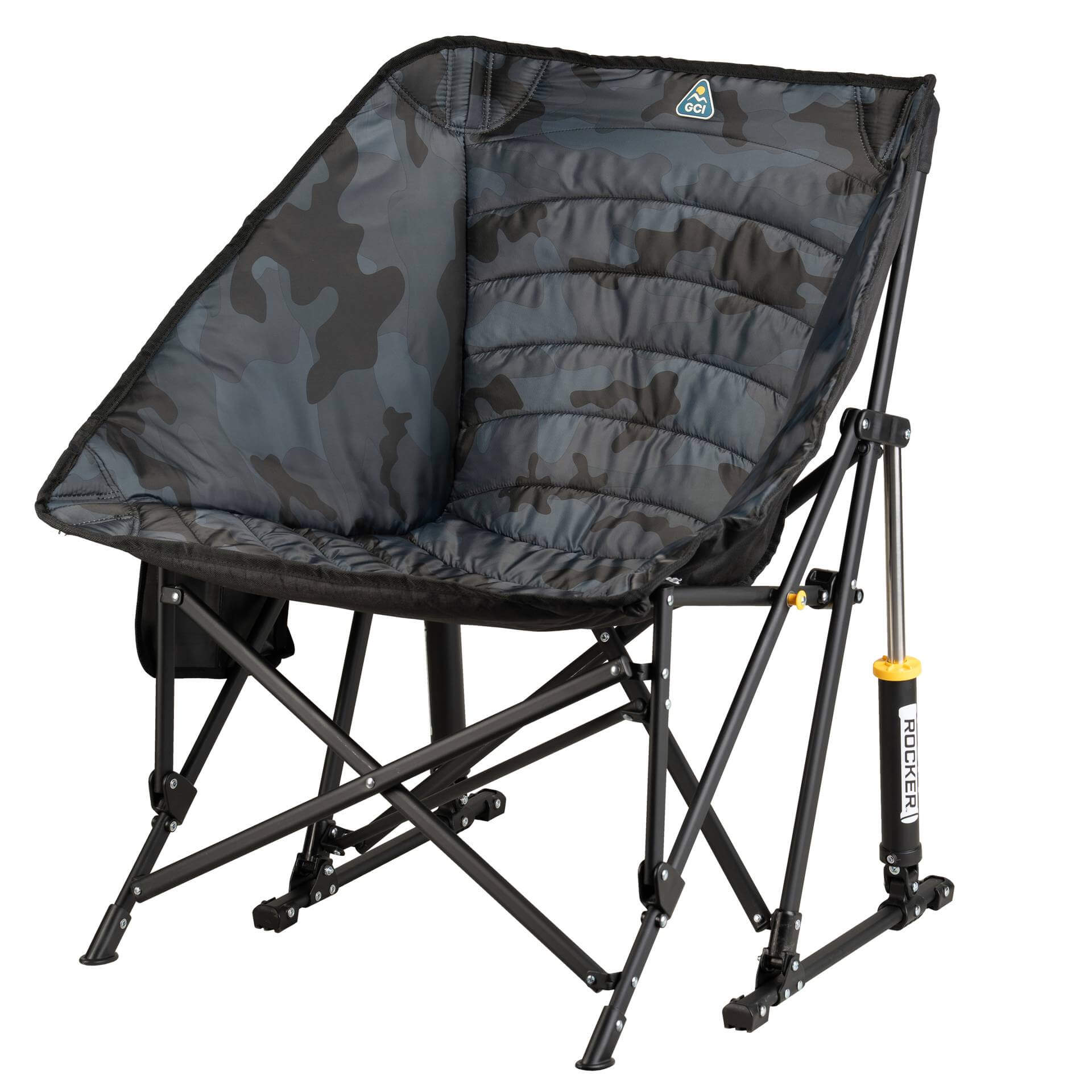 Heavy Duty Puff Rocker - Folding Rocking Chair - Perfect for Tailgating Detail