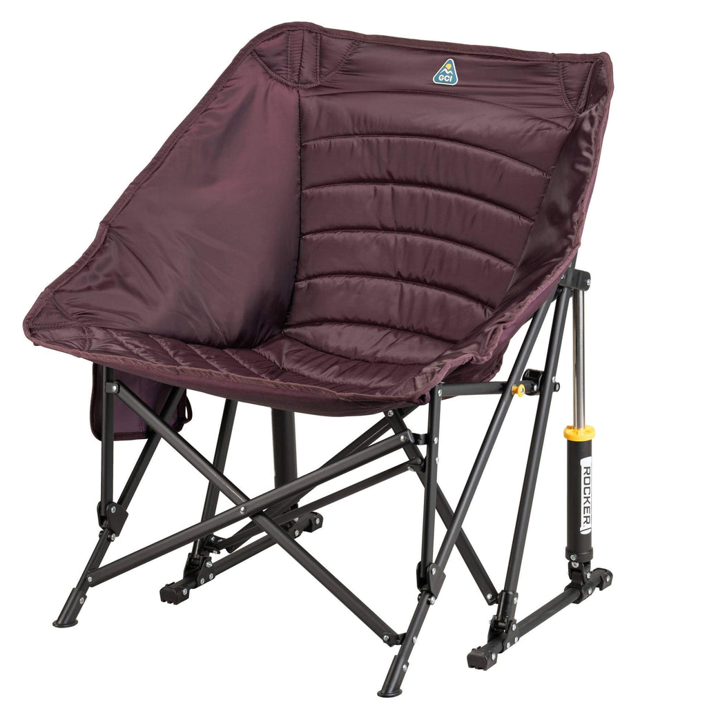 Heavy Duty Puff Rocker - Folding Rocking Chair - Perfect for Tailgating Detail