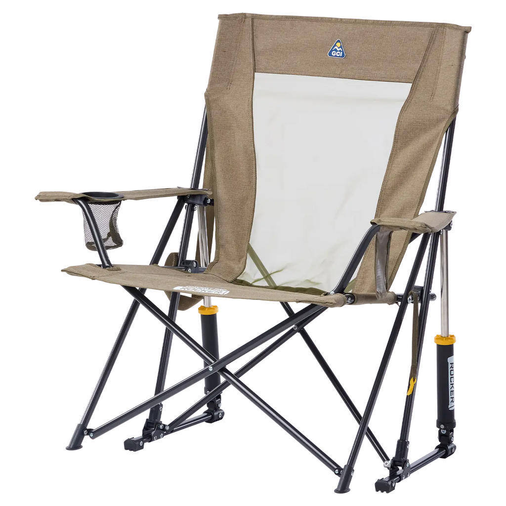 Premium All-Weather Comfort Pro Rocker XL - Rocker Chair for Camping & Lawns Detail