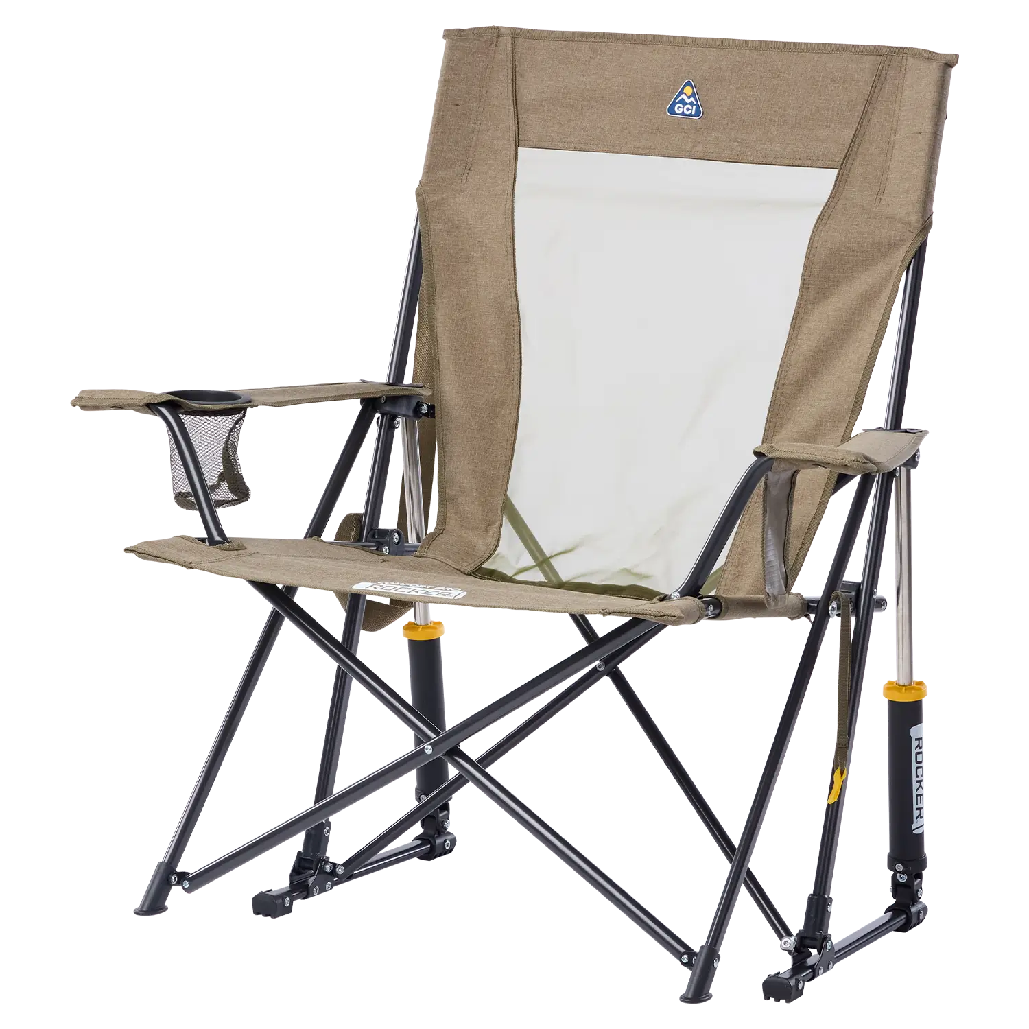 Premium All-Weather Comfort Pro Rocker XL - Rocker Chair for Camping & Lawns Detail