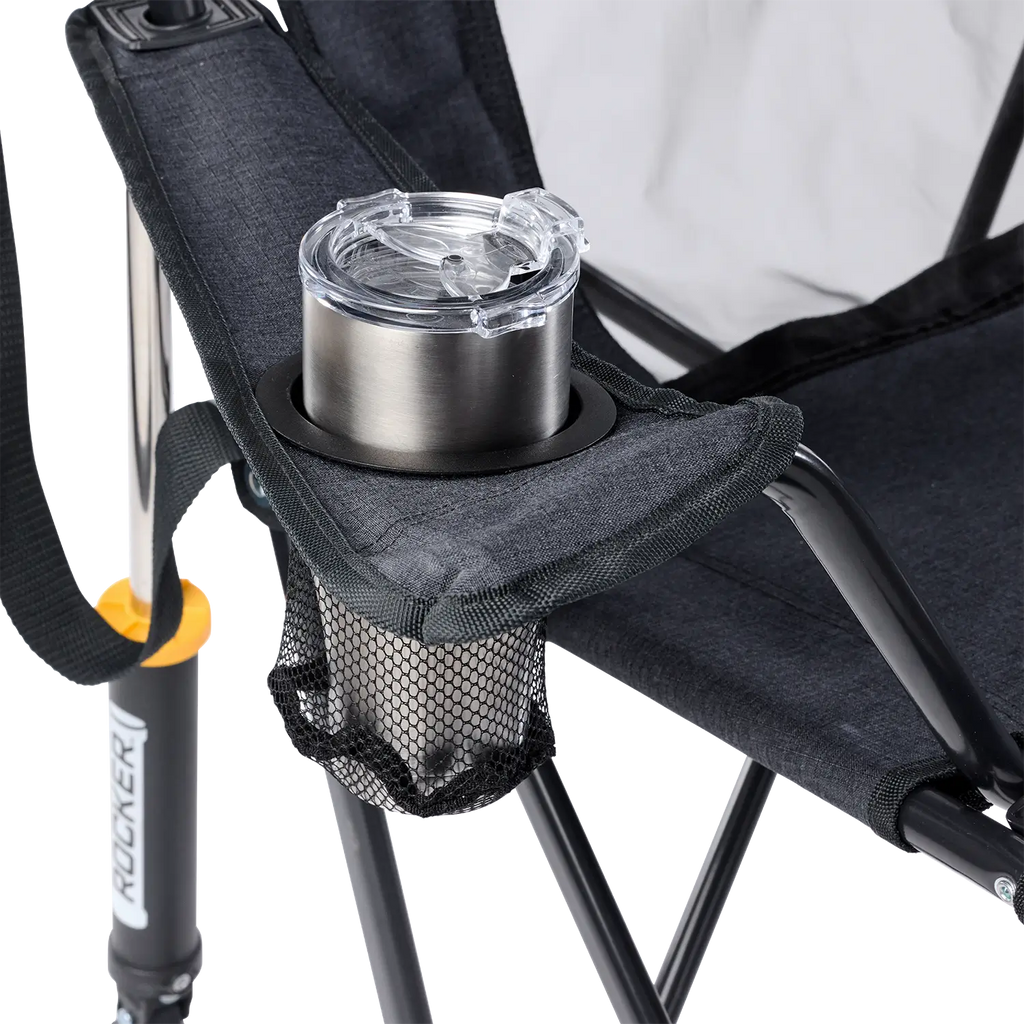 Premium All-Weather Comfort Pro Rocker XL - Rocker Chair for Camping & Lawns Detail