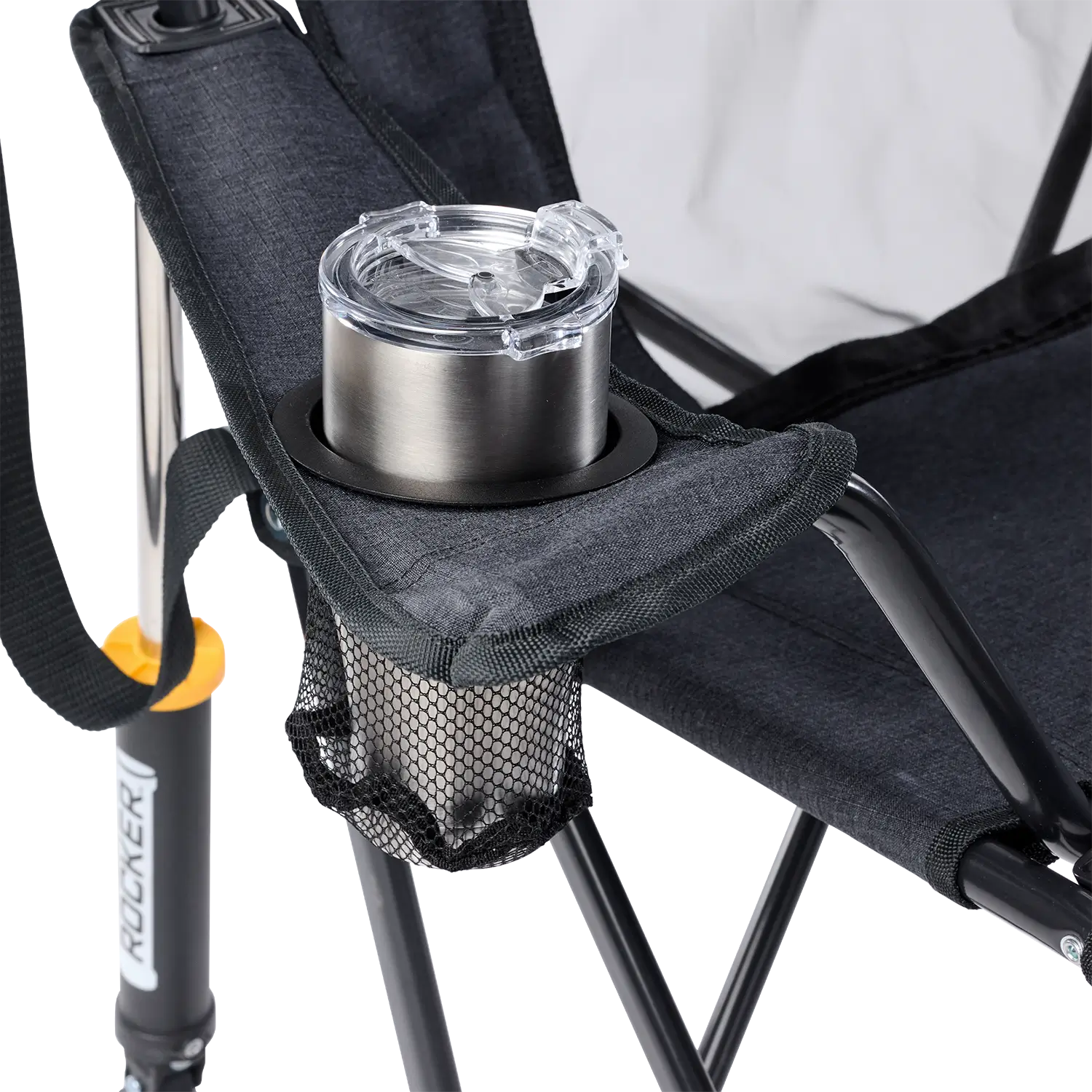 Premium All-Weather Comfort Pro Rocker XL - Rocker Chair for Camping & Lawns Detail