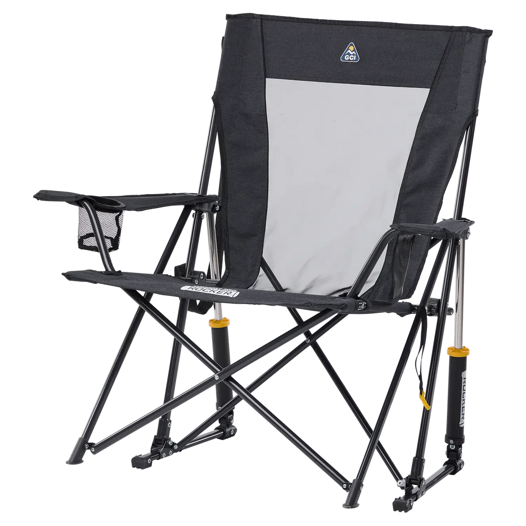 Premium All-Weather Comfort Pro Rocker XL - Rocker Chair for Camping & Lawns Detail