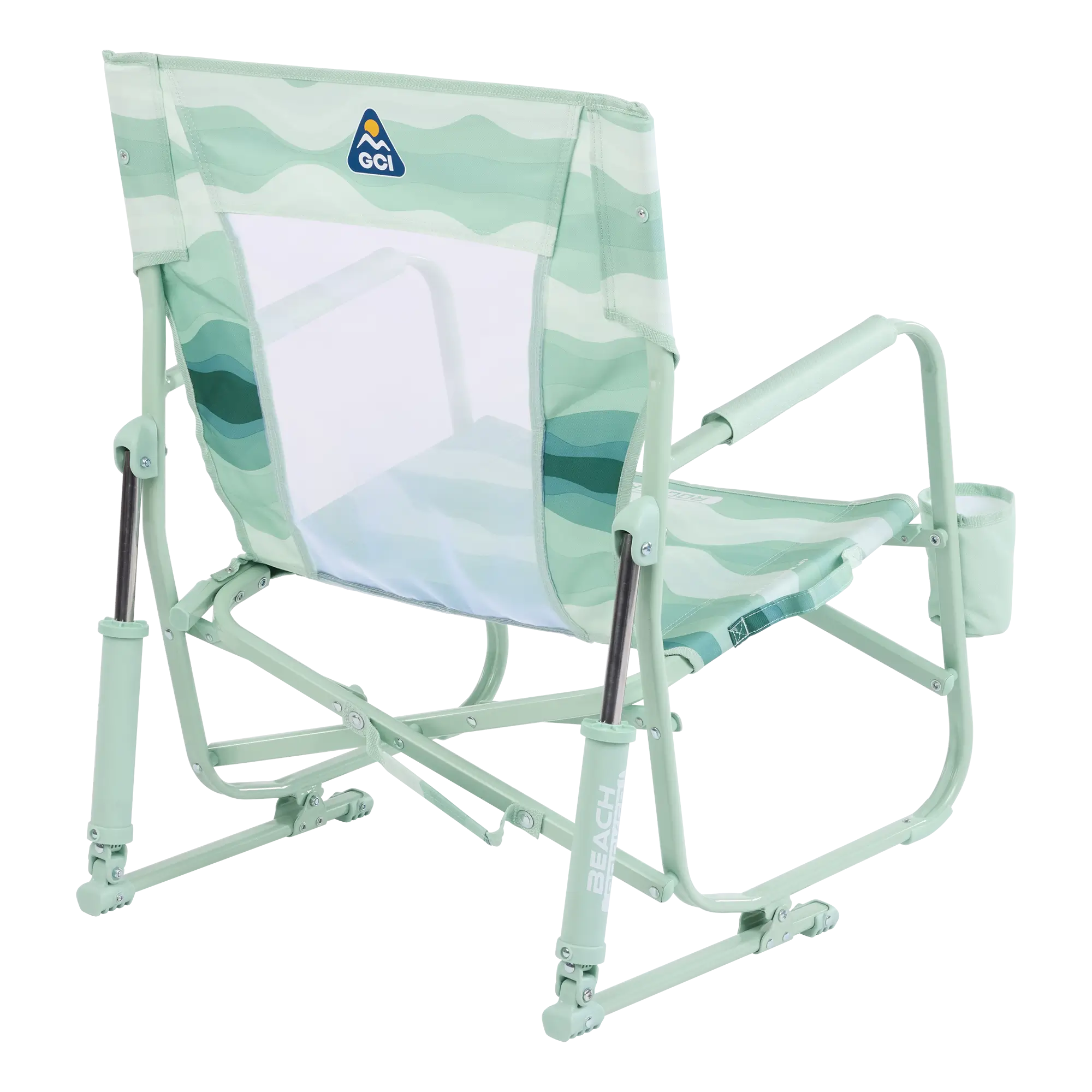 Premium All-Weather Beach Rocker - Rocker Chair for Camping & Lawns Detail