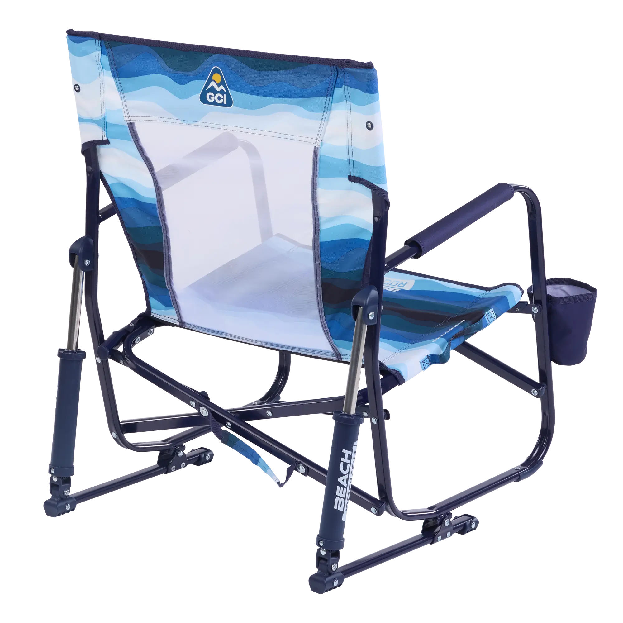 Premium All-Weather Beach Rocker - Rocker Chair for Camping & Lawns Detail