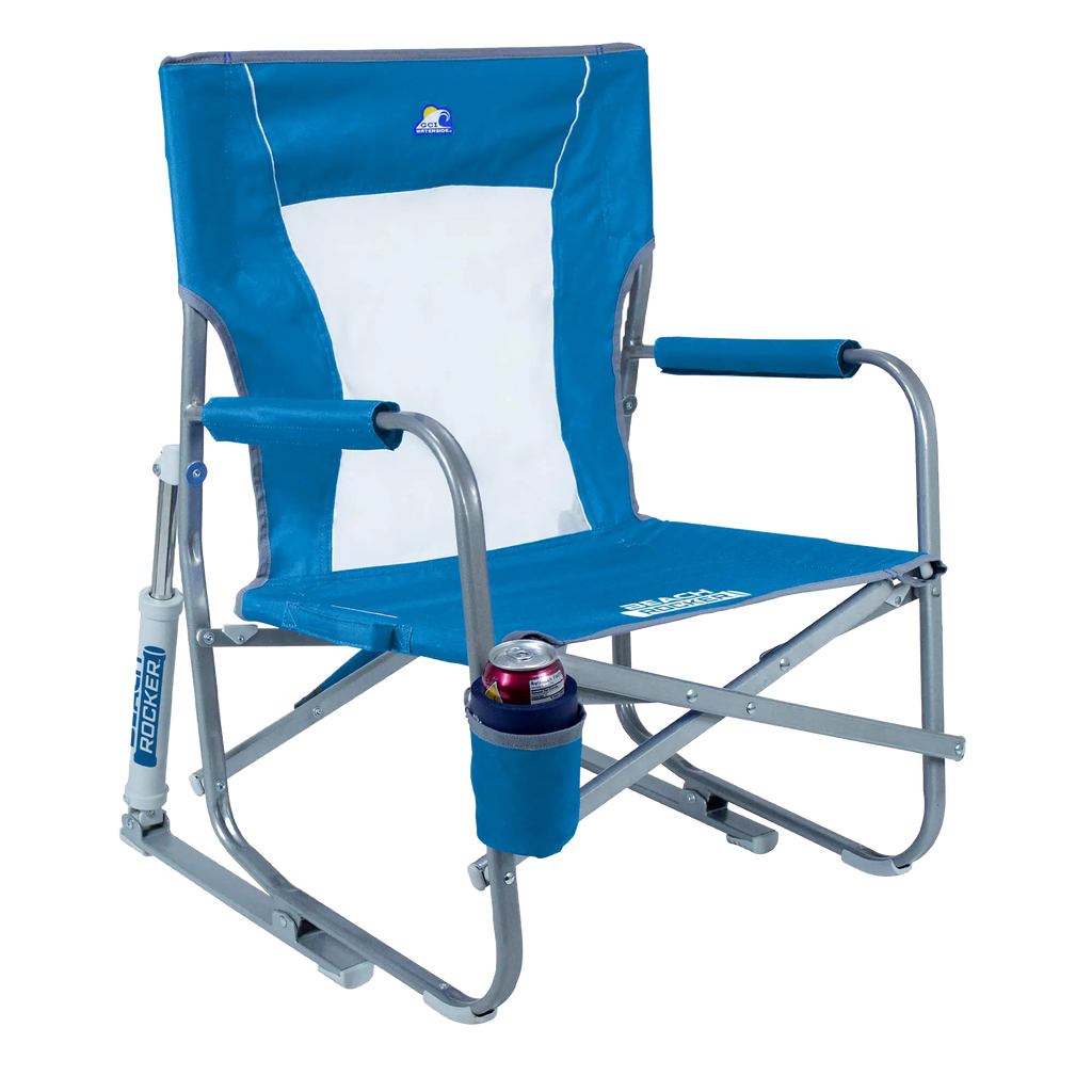Heavy Duty Beach Rocker Bundle - Outdoor Rocking Chairs with Dynamic Comfort Edge Detail