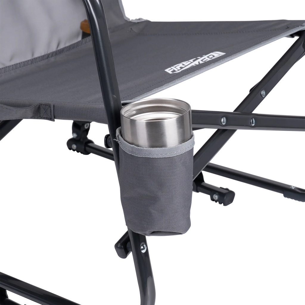 Heavy Duty FirePit Rocker - Rocker Chair for Camping & Lawns Detail
