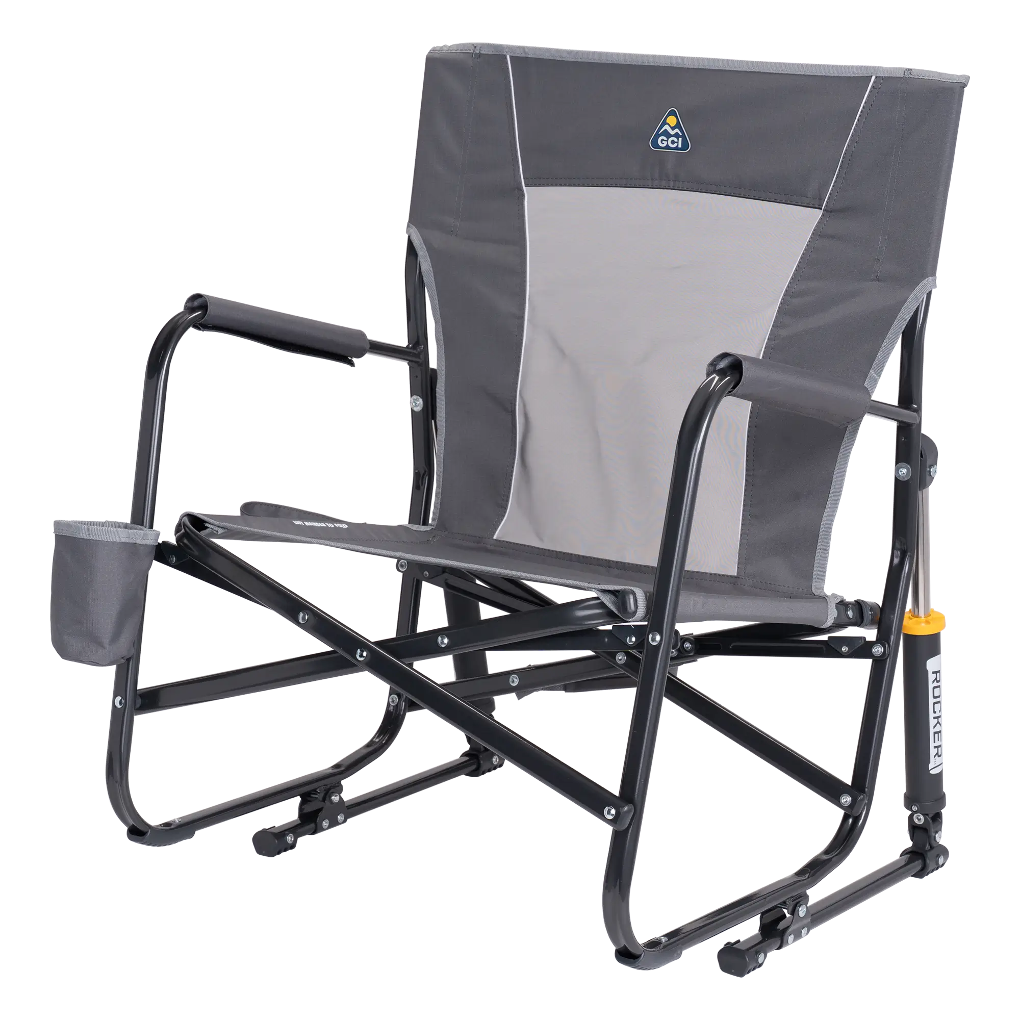 Heavy Duty FirePit Rocker - Rocker Chair for Camping & Lawns Detail