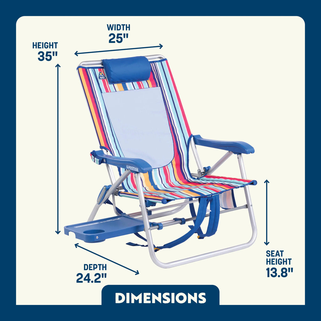 Premium All-Weather Big Surf with Slide Table - Rocker Chair for Camping & Lawns Detail