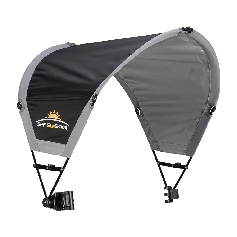 Heavy Duty SunShade Accessory - Black - Portable Beach Canopy with Adjustable Shade Angle - Black