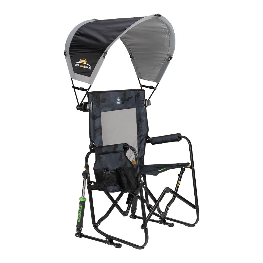 Heavy Duty SunShade Accessory - Black - Portable Beach Canopy with Adjustable Shade Angle Detail