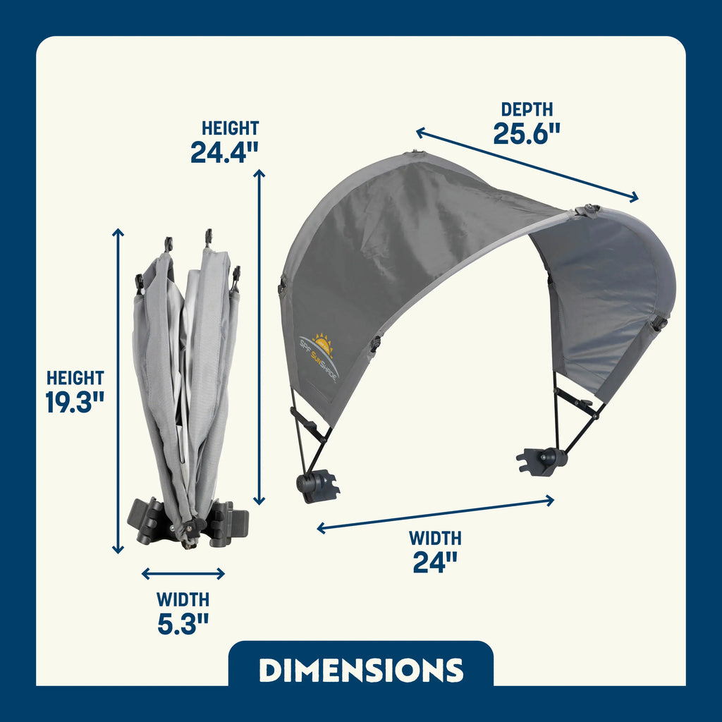 UV-Protection SunShade Accessory - Mercury - Pop-Up Outdoor Sun Shelter - UV400 Protection Detail