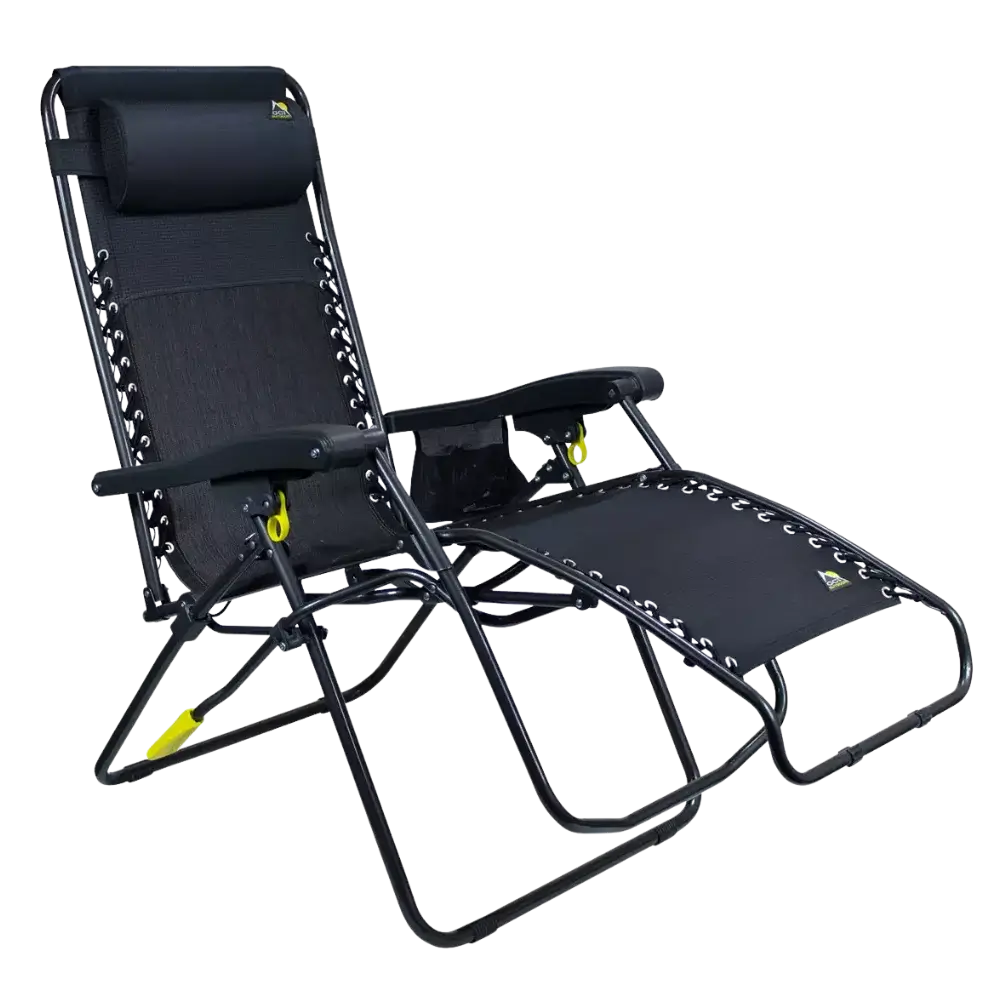 Foldable Freeform Zero Gravity Lounger Bundle - Folding Rocking Chair - Perfect for Tailgating Detail