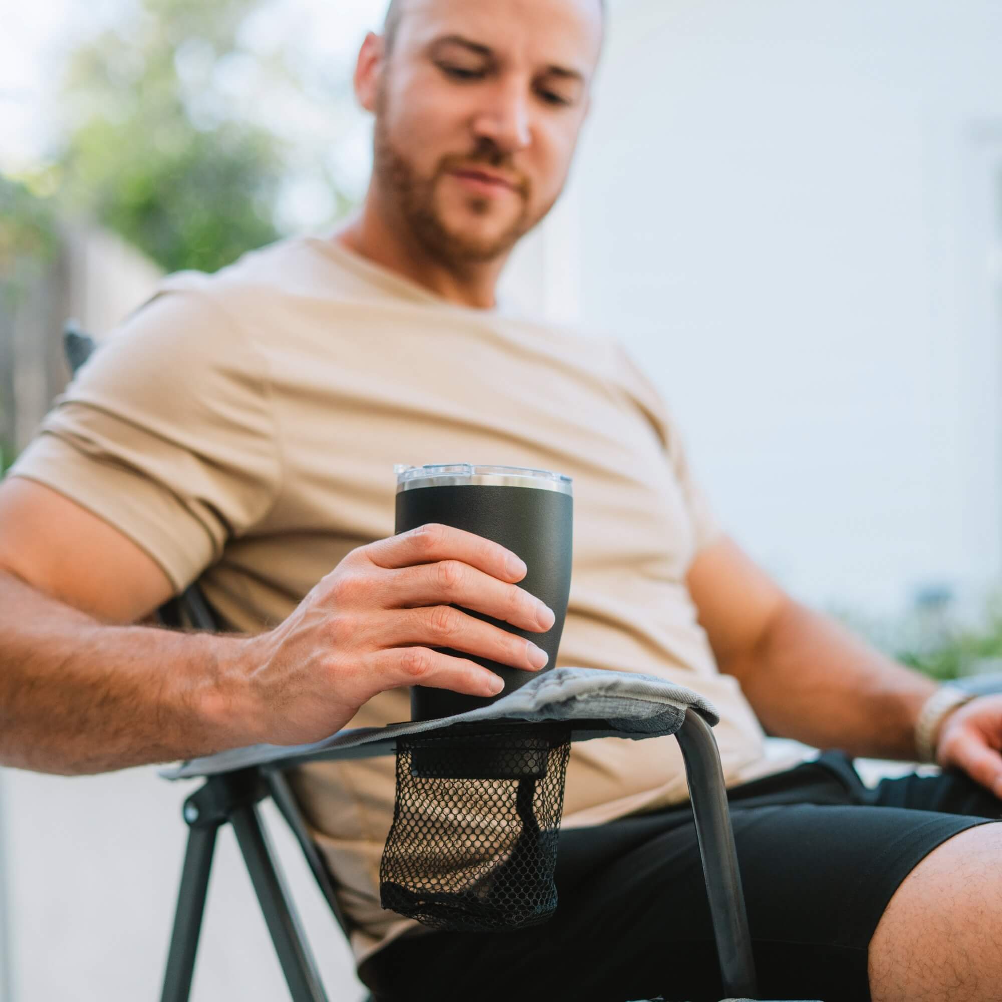 Ergonomic Portable Comfort Quad Chair - Outdoor Rocking Chairs with Dynamic Comfort Edge Detail