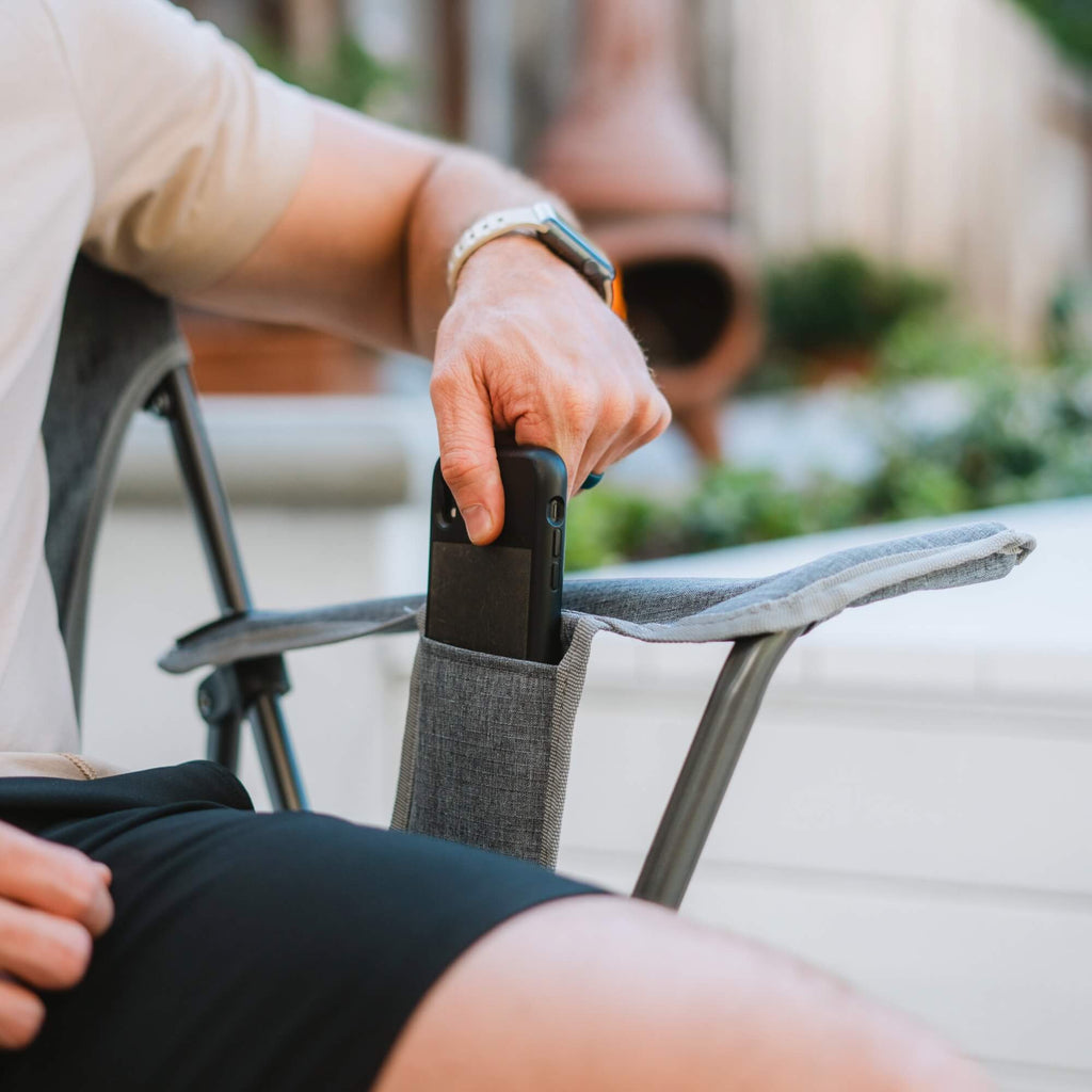 Ergonomic Portable Comfort Quad Chair - Outdoor Rocking Chairs with Dynamic Comfort Edge Detail