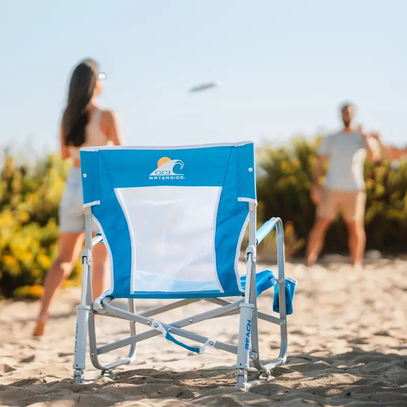 Premium All-Weather Beach Rocker - Rocker Chair for Camping & Lawns Detail