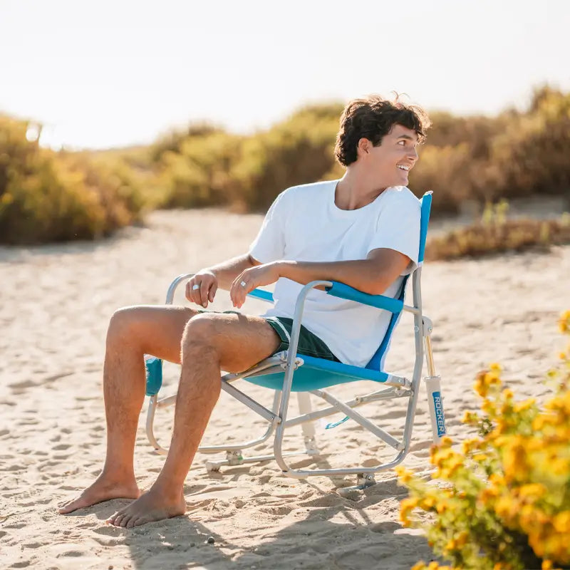 Premium All-Weather Beach Rocker - Rocker Chair for Camping & Lawns Detail