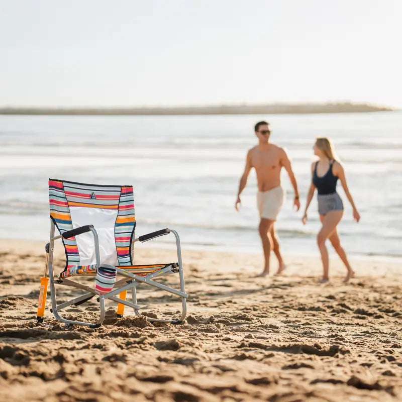 Premium All-Weather Beach Rocker - Rocker Chair for Camping & Lawns Detail