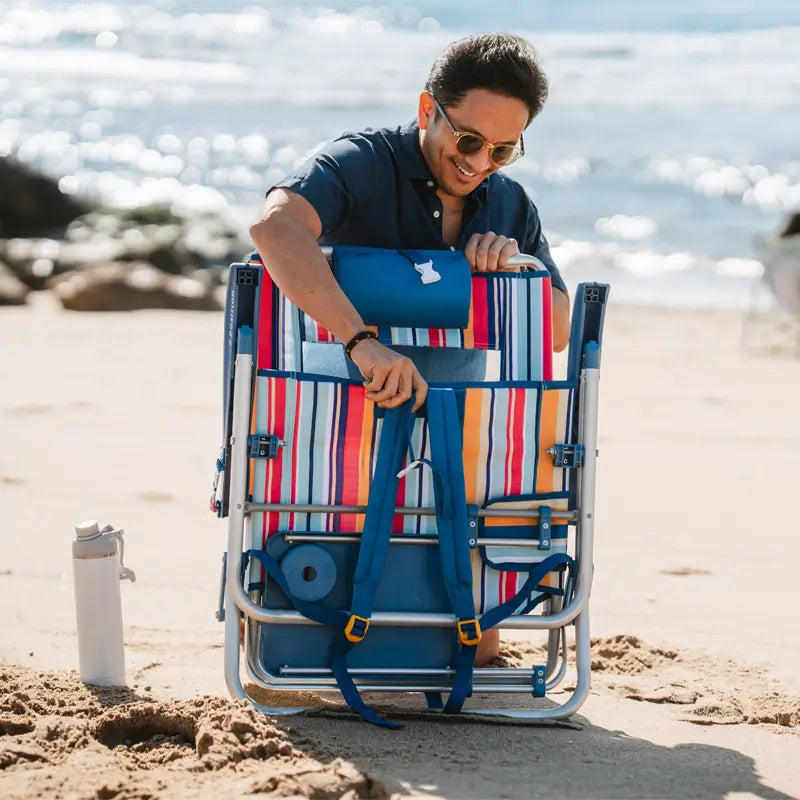 Premium All-Weather Big Surf with Slide Table - Rocker Chair for Camping & Lawns Detail