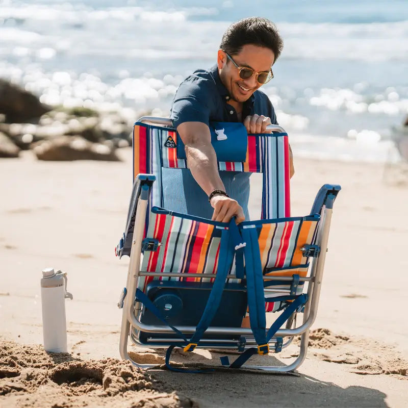 Premium All-Weather Big Surf with Slide Table - Rocker Chair for Camping & Lawns Detail