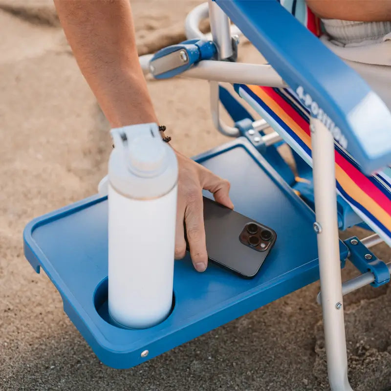 Premium All-Weather Big Surf with Slide Table - Rocker Chair for Camping & Lawns Detail