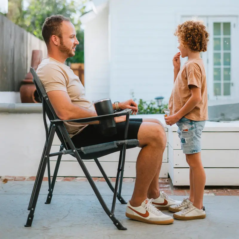 Ergonomic Portable Comfort Quad Chair - Outdoor Rocking Chairs with Dynamic Comfort Edge Detail