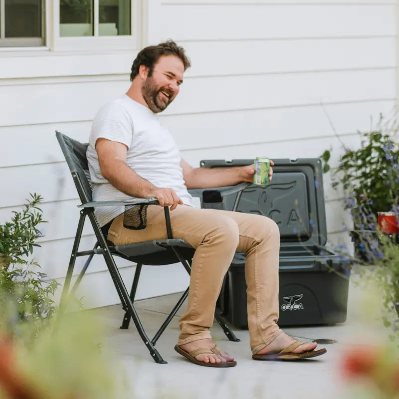Ergonomic Portable Comfort Quad Chair - Outdoor Rocking Chairs with Dynamic Comfort Edge Detail