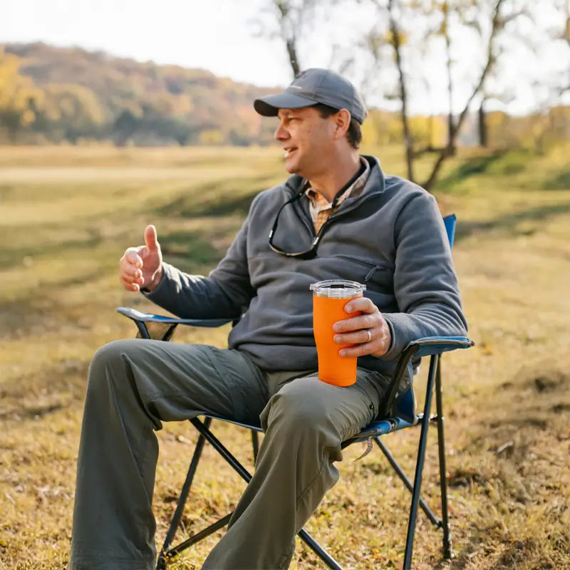 Ergonomic Portable Comfort Quad Chair - Outdoor Rocking Chairs with Dynamic Comfort Edge Detail