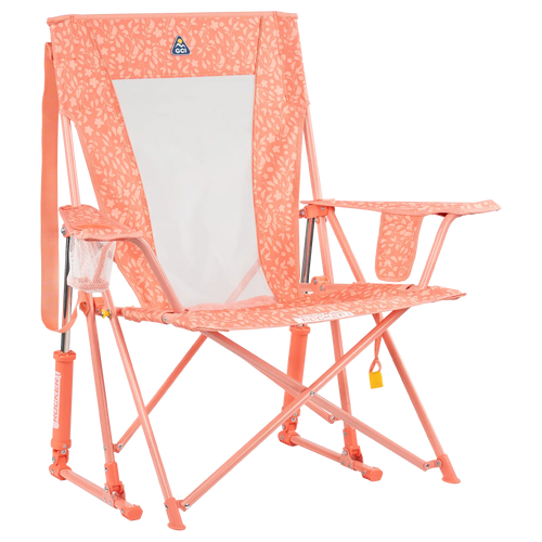 Foldable Comfort Pro Rocker - Rocker Chair for Camping & Lawns - Coral Garden