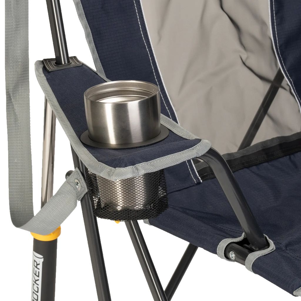 Foldable Comfort Pro Rocker - Rocker Chair for Camping & Lawns Detail
