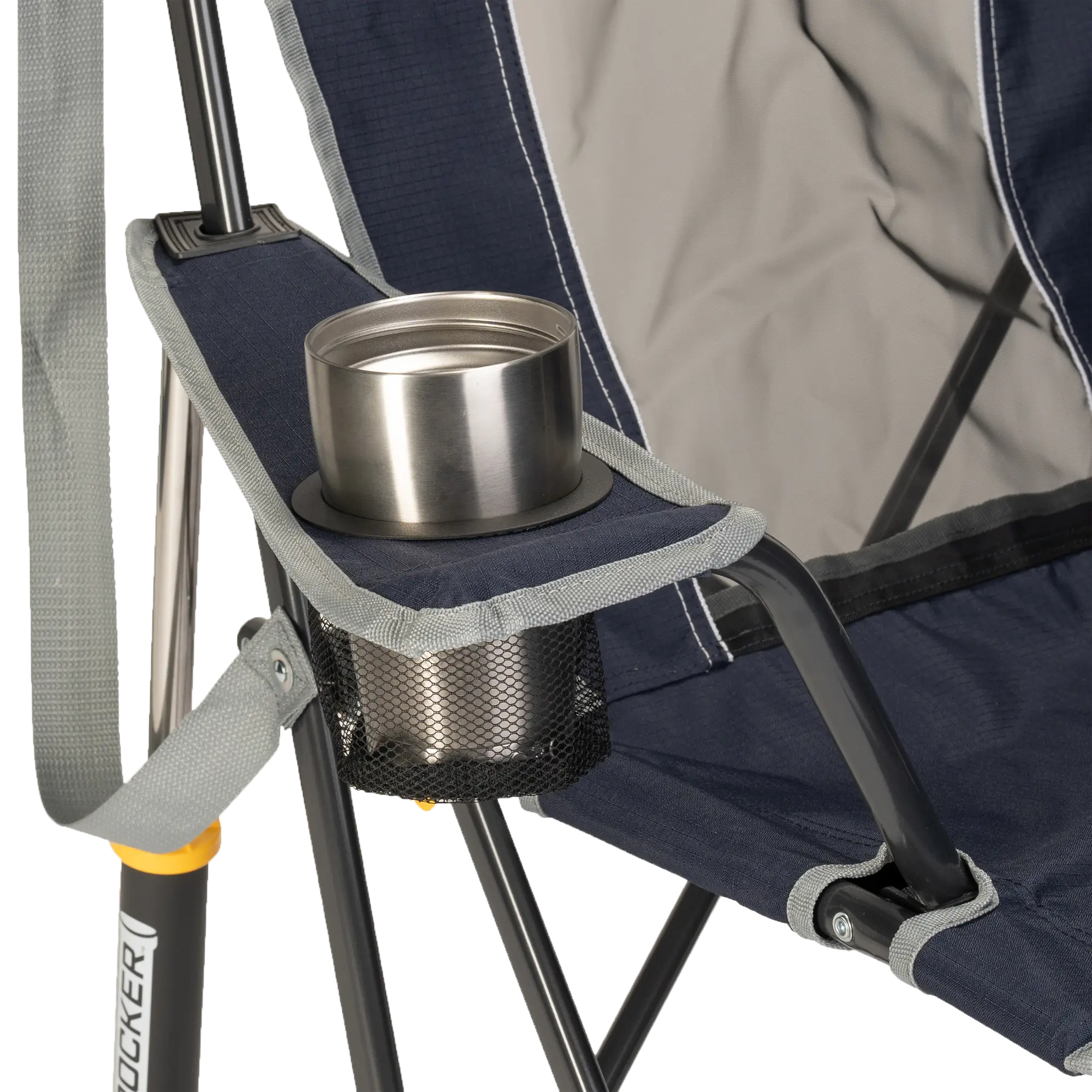 Foldable Comfort Pro Rocker - Rocker Chair for Camping & Lawns Detail