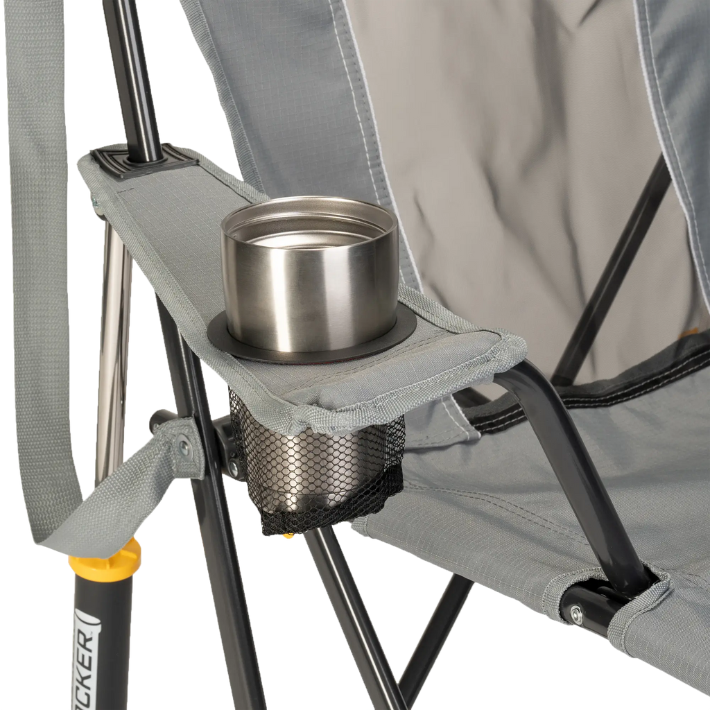 Foldable Comfort Pro Rocker - Rocker Chair for Camping & Lawns Detail