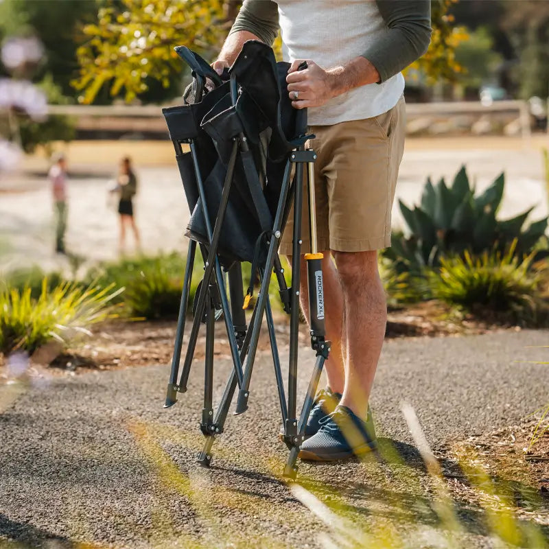 Premium All-Weather Comfort Pro Rocker XL - Rocker Chair for Camping & Lawns Detail
