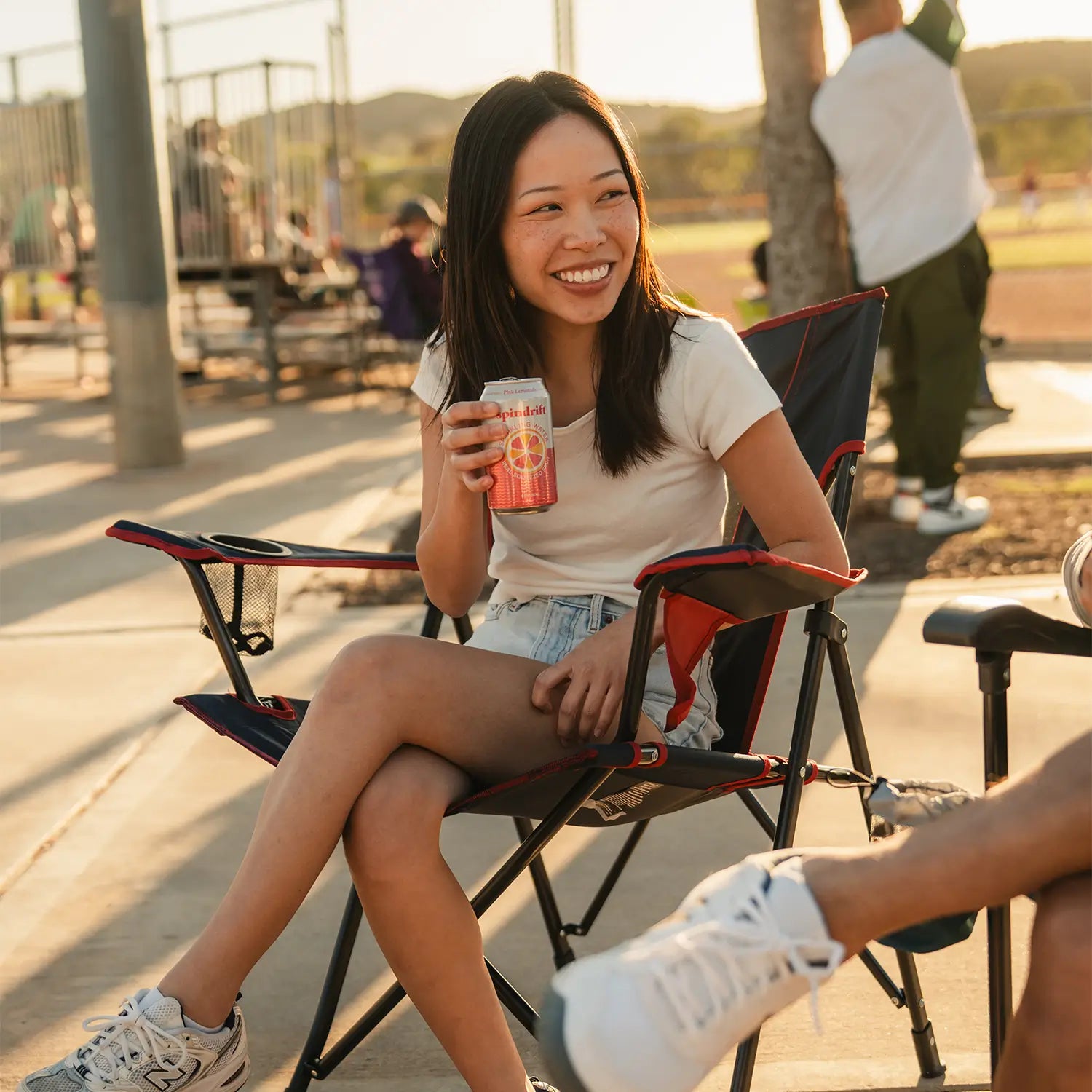 Ergonomic Portable Comfort Quad Chair - Outdoor Rocking Chairs with Dynamic Comfort Edge Detail