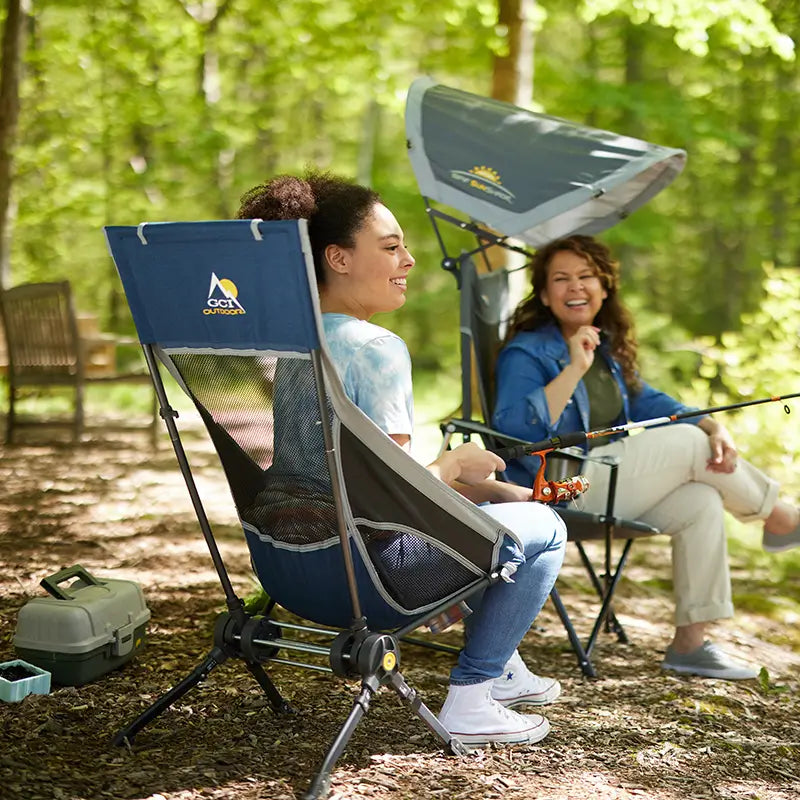 Ultra-Comfortable ComPack Rocker - Rocker Chair for Camping & Lawns Detail