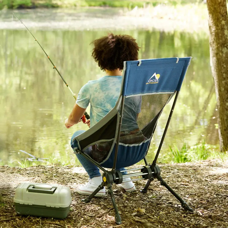 Ultra-Comfortable ComPack Rocker - Rocker Chair for Camping & Lawns Detail